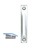 Schlie�blech zu Einstemmzunge, eckig, 95 x 15 x 1,25 mm, Stahl verzinkt