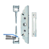 Einstecktrieb ohne Stulp, ohne Einlegestange, links, Stahl verzinkt