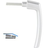 MACO Steckgriff HARMONY, VK 7 x 43 mm, Aluminium silber eloxiert