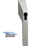 FSB Fenstergriff 34 3495 009 - f�r PZ vorgerichtet, VK 7 x 34 mm, silber elox.