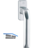 HOPPE Fenstergriff LONDON, VK 7 x 32 mm, Alu silber eloxiert