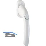 HOPPE Fenstergriff TOKYO - Druckknopf 90�, VK 7 x 35 mm, wei�