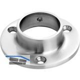 CROSO Flansch f�r Rohr � 33,7 x 2,0 mm, Platten � 71 mm, Edelstahl V2A