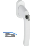 HOPPE Fenstergriff LI�GE - Sperrzylinder, Vierkant 7x37, 100 Nm, wei�