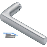 HOPPE Dr�ckerlochteil DALLAS, Edelstahl matt