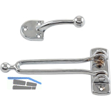 Dreh-begrenzer Spalt�ffner Messing vernickelt