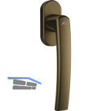 ROTO Fenstergriff ROTOLINE VK 7 x 35 mm, Aluminium mittelbronze eloxiert