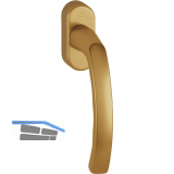 HOPPE Fenstergriff LI�GE, Vierkant 7 x 40 mm, Alu bronze eloxiert