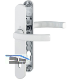 Dr�ckergarnitur LI�GE - auf Schmalschild 36 mm, 67 - 72, wei�