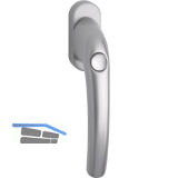 HOPPE Fenstergriff TOKYO - Druckknopf 90�, VK 7 x 32 mm, Edelstahl-Effekt