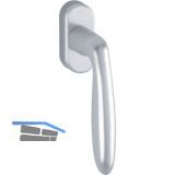 HOPPE Fenstergriff VERONA, VK 7 x 35 mm, silber eloxiert