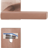 HOPPE Dr�ckergarnitur DALLAS - auf Rosette BB, Messing kupferfarben satiniert