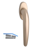 MACO Fenstergriff RHAPSODY, Nocken 10 mm, Alu bronze eloxiert