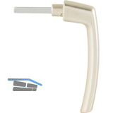 MACO Steckgriff HARMONY, VK 7 x 43 mm, Aluminium champagne eloxiert