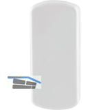 MACO Steckrosette HARMONY, Aluminium wei�