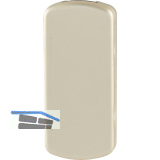 MACO Steckrosette HARMONY, Aluminium champagne eloxiert