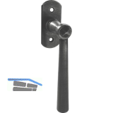 SCH�RGHOFER Fenstergriff AIST - sichtbar geschraubt, verzinkt schwarz patiniert