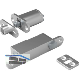 T�rband Pivotica, max. T�rgewicht 45kg, T�rst�rke ab 40 mm, Edelstahl