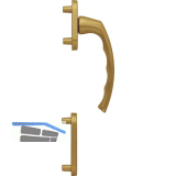HOPPE Balkont�rgriff-Halbgarnitur LI�GE - au�en hoch, bronze