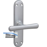 GRUNDMANN Fenstergriff ELEGANT 520 - gerade, 7x35, Messing verchromt satiniert