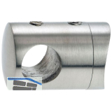 CROSO Querstabhalter f�r Rohr � 42,4 mm, Bohrung 10,2 mm, Edelstahl V2A