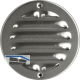 UPMANN Wetterschutzgitter aufschraubbar rund 150 mm Edelstahl V2A geb�rstet