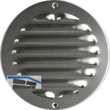 UPMANN Wetterschutzgitter aufschraubbar rund 200 mm Edelstahl V2A geb�rstet