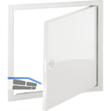 UPMANN Revisionst�r Softline Vierkantverschluss Stahl wei� RAL9016 500x500 mm