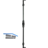 HALC� Espagnolettenstange Nr. 2 L�nge 1400 mm Eisen schwarz passiviert