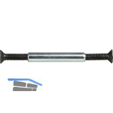 HALC� H�lsenschraube f�r Rosettenbefestigung T�rst�rke 40-56, schwarz passiviert