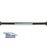 HALC� H�lsenschraube f�r Rosettenbefestigung T�rst�rke 58-77, schwarz passiviert