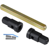 FSB Adapter f�r Glast�ren 05 0572, Kunststoff schwarz