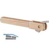 FSB Wechselstift einseitig 05 0116, 8/10 abgesetzt, T�rst�rke 35-39 mm