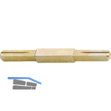 FSB Dr�ckerstift 05 0122, 8/10/8 abgesetzt mit Nut, L�nge 150,T�rst�rke 89-98 mm