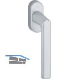 HOPPE Fenstergriff HAMBURG, Aluminium silber eloxiert