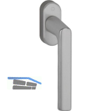 HOPPE Fenstergriff HAMBURG, Aluminium Edelstahl-Effekt