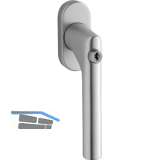 ECO Fenstergriff FO-310 A versperrbar, Aluminium silber elxiert