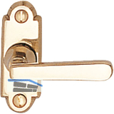 MARCHESI Fenstergriff ALT-WIEN Vierkant 7 x 35, L�nge 60 mm, Messing poliert