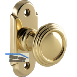 GRUNDMANN T�rknopf ALT-WIEN 964/948S - Rosette, � 40, Messing poliert