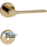 MARCHESI Dr�ckergarnitur ZADAR auf Rosette BB, 38-45 mm, Zamak messingf�rbig