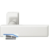 FSB Rahment�rdr�cker 09 1003 Hochhaltefeder B eckige Rosette Aluminium silber