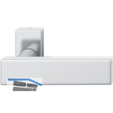 FSB Rahment�rdr�cker 09 1003 Hochhaltefeder B eckige Rosette Edelstahl matt