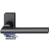 FSB Rahment�rdr�cker 09 1035 Hochhaltefeder B eckige Rosette Aluminium schwarz