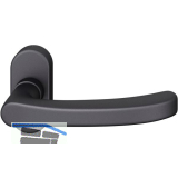 FSB FH-Rahment�rdr�cker 09 1043 Standfl�gel ovale Rosette Alu schwarz matt