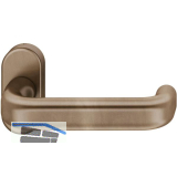 FSB FH-Rahment�rdr�cker 09 1243 Standfl�gel Rosette oval Bronze