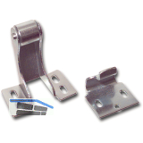 Verbund-Fensterschnapper m. Rolle u. Fensterschlie�haken, Stahl verzinkt