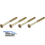 Hoppe Holzschrauben-Set f�r Dr�cker mit Schnellstift