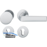 FSB Wechselgarnitur 12 1267 ASL auf Rosette PZ, Edelstahl matt