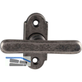 MARCHESI Triebolive OTTONE sichtbar geschraubt, Messing silberfarbig antik