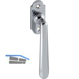 MARCHESI Fenstergriff OTTONE sichtbar geschraubt, Messing verchromt